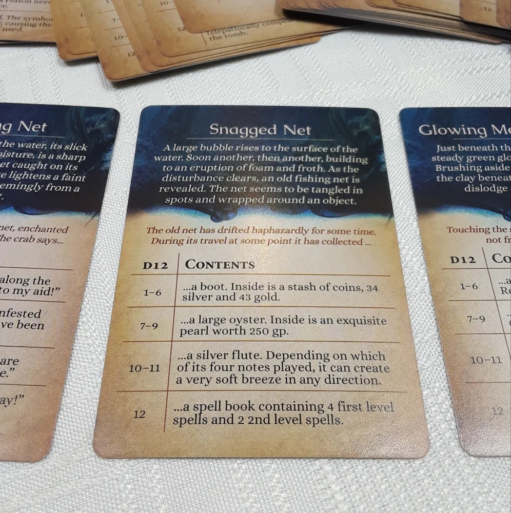 💜Kids DD Cards Objects of Intrigue Encounter Deck Waterways Adventure Card Game